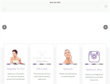 Tablet Screenshot of ctskin.com